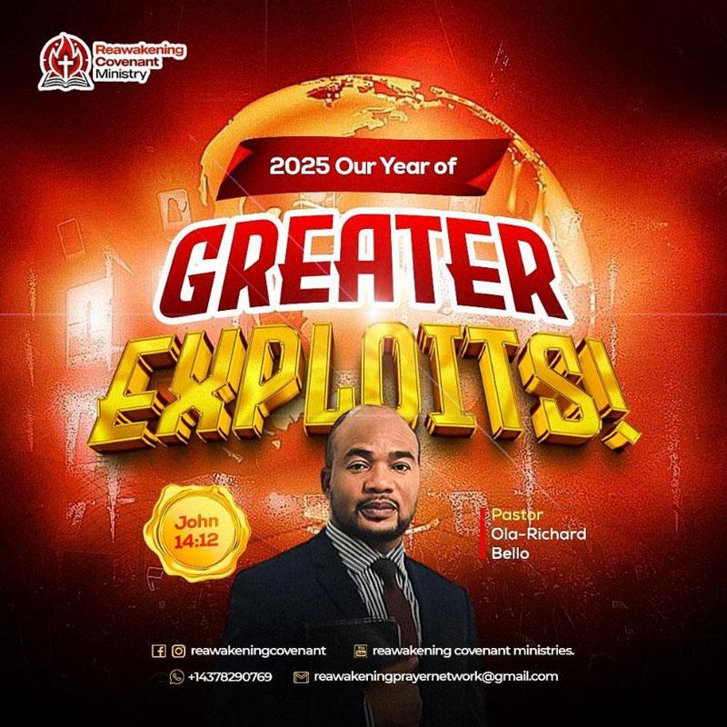 2025 Our Year of Greater Exploits