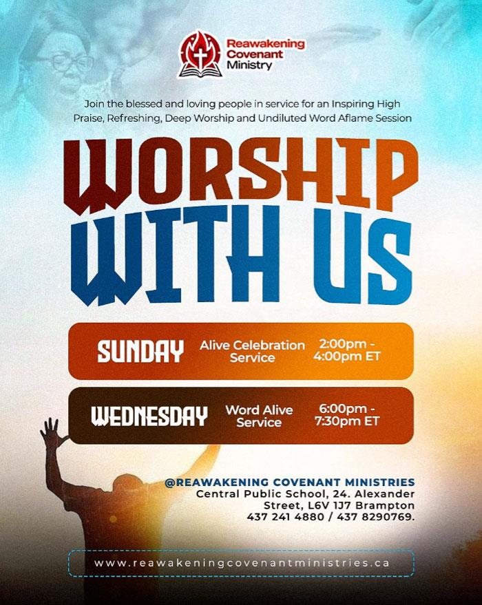 Worship with us